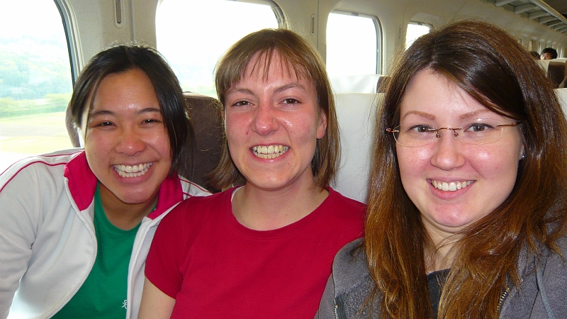 p1010027.jpg - We're on our way!  This is on the Shinkansen on the way to Nagoya.