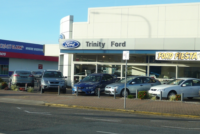 p1010064.jpg - This struck me because I live in Japan right now and upon seeing this I realized I hadn't seen a Ford dealership since arriving, whereas they are (of course) all over the place in my hometown of Detroit.  It's cool to see that Aussies buy American cars, even if my own family doesn't.