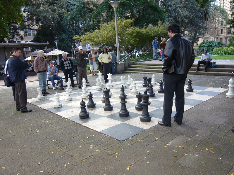 p1010581.jpg - Giant chess in the park across from the Sydney Tower.