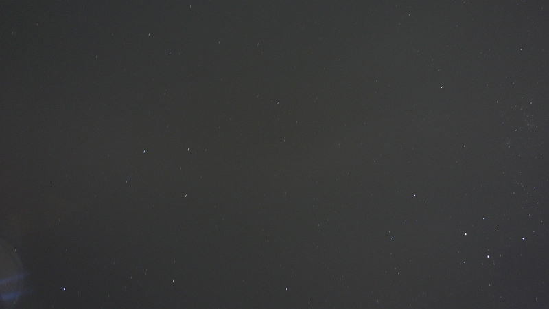 p1010685.jpg - More southern stars!  This is a 60 second exposure from Circular Quay, right in the heart of downtown Sydney.  I was happy it turned out at all!

Down in the corner you see the Southern Cross again.  The two brightest starts to its left are Gamma and Delta Centauri.  On the left half of the photo, the trapezoidal constellation is the southern constellation Corvus, and the two left stars point to Spica (at the bottom of the picture), the brightest star in Virgo, which is my sign.