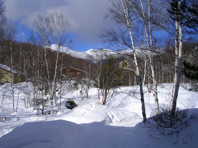 dscn0229.jpg - In February, just before moving from Shiga to Aichi, we took a training retreat into the mountains of Nagano Prefecture, where it snows a lot!