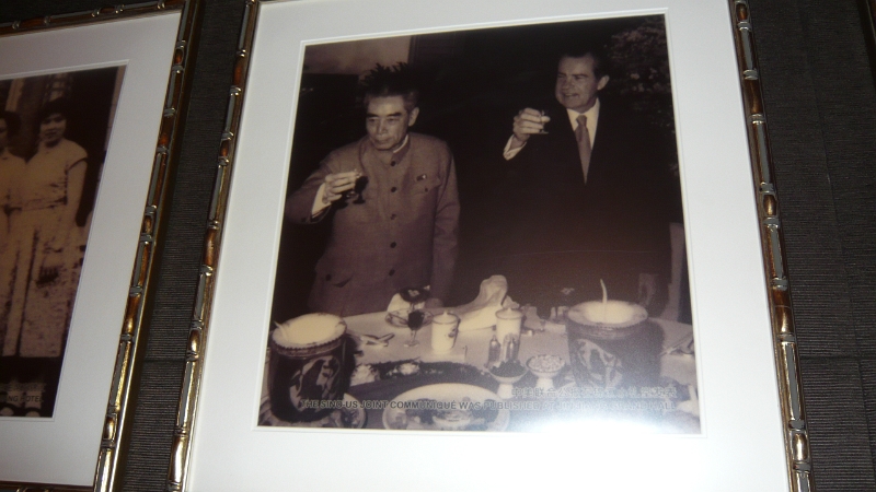 P1030339.JPG - Mao and Nixon at the hotel we stayed at.  (Though I don't think that's actually a picture of Mao....)