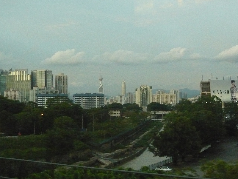 p1020304.jpg - Our first glimpse of KL from the airport train