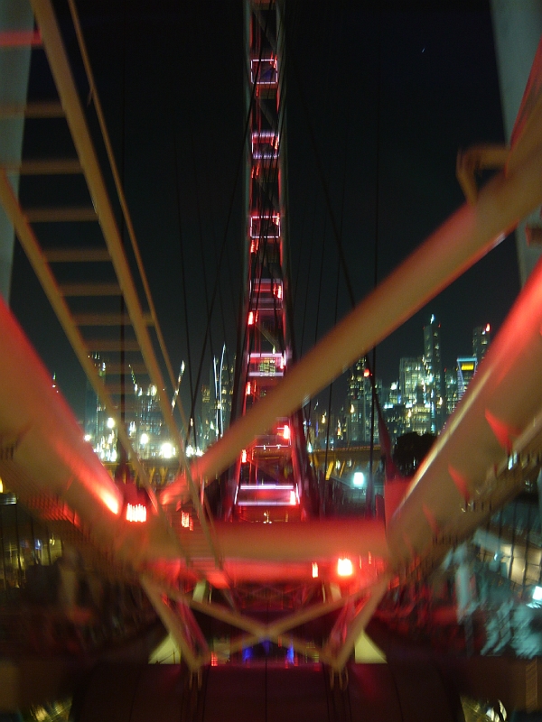 p1020419.jpg - On the Singapore Flyer!  This is the tallest Ferris wheel in the world as I write this, I think, until one in Shanghai or somewhere like that is completed.